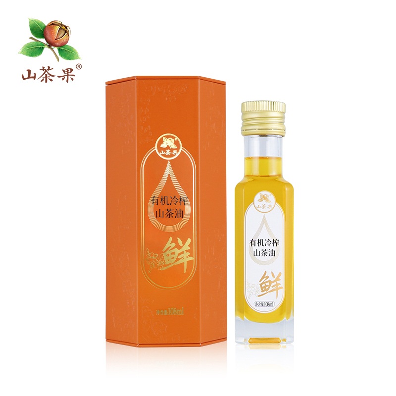 （特惠）山茶果有机冷榨山茶油1瓶（108毫升/瓶）