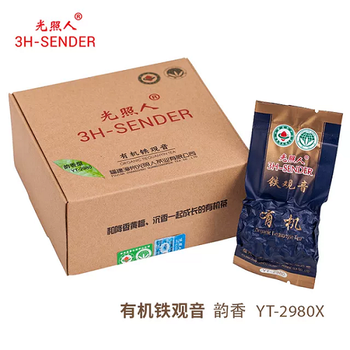 光照人有机茶  铁观音韵香型YT-2980小盒装 