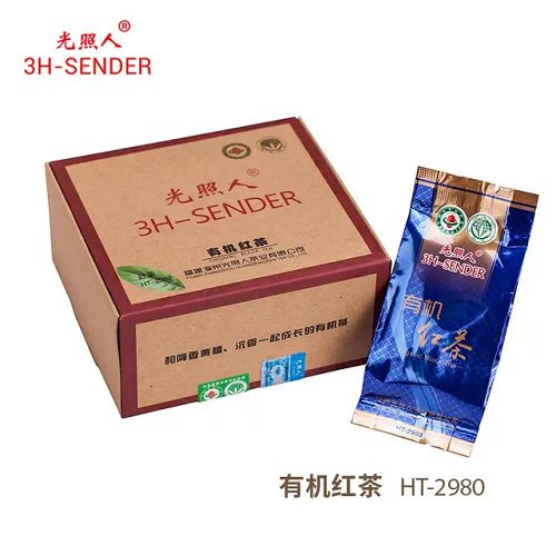 光照人有机茶 红茶HT-2980小盒装