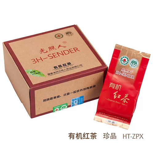 光照人有机茶 红茶珍品小盒装