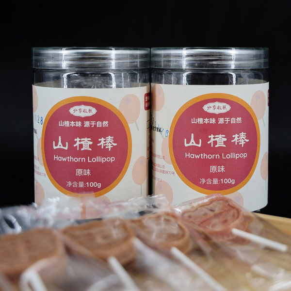 分享收获 生态山楂棒3罐（100克/罐*3罐）