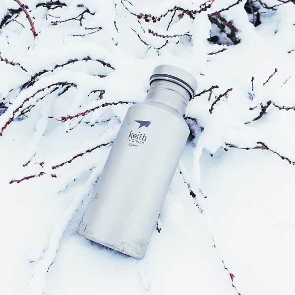 铠斯纯钛运动水壶（Ti3031,550ml）