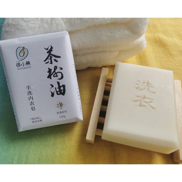 徐小鱼SOAP工作室 茶树油手洗内衣皂1块