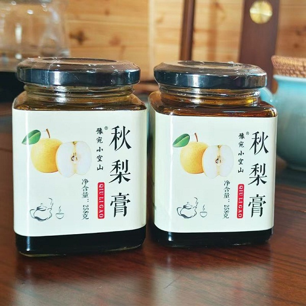 小空山 秋梨膏1瓶（258克/瓶）