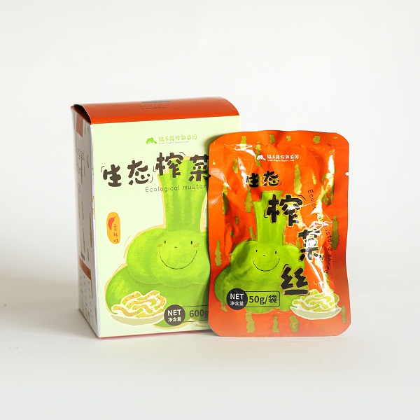 绿手指生态榨菜丝（香辣味）（50g/袋*4袋）