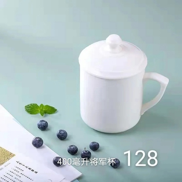 桃18园 品汁  能量玉瓷杯-400毫升将军杯1个