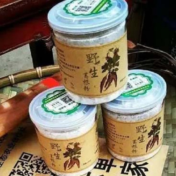 桃47园  熹柳镇 野生葛根粉2瓶